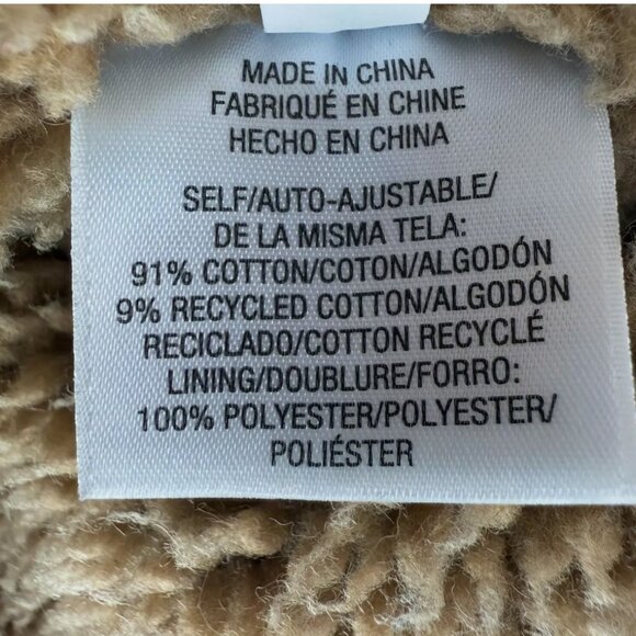 Favorite Daughter Bridget Crop Denim Bomber Jacket Sherpa Lined Concord Relaxed - Picture 10 of 16